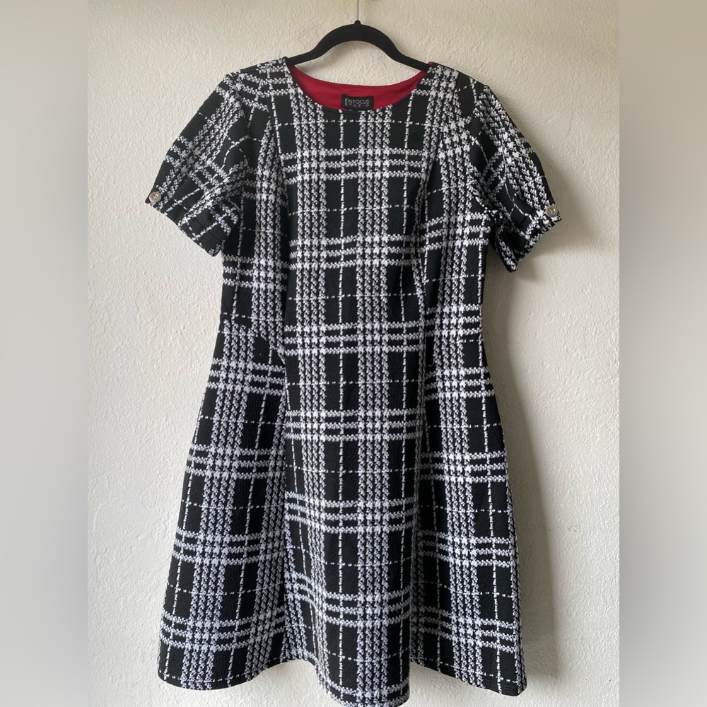 Women’s Enfocus Studio Fit & Flare Dress Sz 8